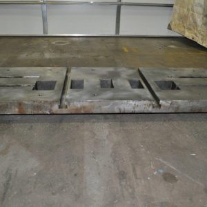 65″ x 24″ x 3″ BOLSTER PLATE