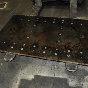 60″ x 36″ x 1.5″ STEEL RAM PLATE