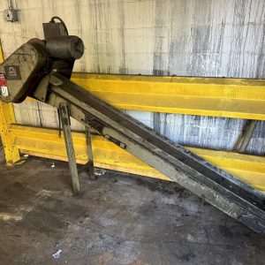 8″ x 8′ ERIEZ MAGNETIC SCRAP CONVEYOR
