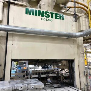 Minster E2-1200-120-60 Straight-Side Transfer Press