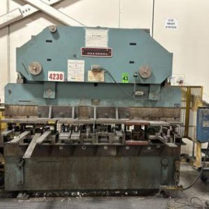 65 TON X 8′ PIRANHA HYDRAULIC PRESS BRAKE