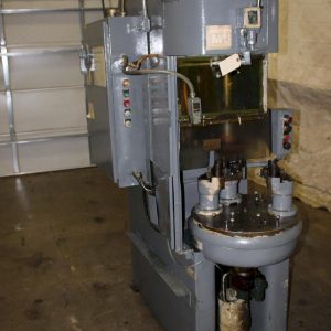 10 TON DENSON HYDRAULIC PRESS WITH 6 STATION ROTARY TABLE