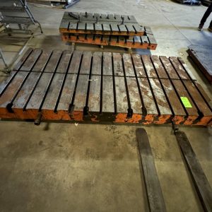 96″ X 48″ X 7″ T SLOTTED BOLSTER PLATE