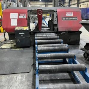 24″ x 16″  CHEN LONG DOUBLE COLUMN HORIZONTAL BAND SAW