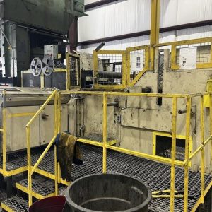 15,000 LB x 36″ x .312″ COE Coil Cradle Straightener Feeder Space Saver Servo Feed Line